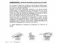 Comunicado Acto Eleccionario
